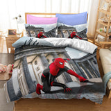 Superhero Spiderman Bedding Set Quilt Duvet Cover Bed Sheets Sets - EBuycos