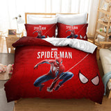 Superhero Spiderman Bedding Set Quilt Duvet Cover Bed Sheets Sets - EBuycos