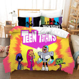 Teen Titans Go Cosplay Bedding Set Quilt Duvet Cover Bed Sheets Sets - EBuycos