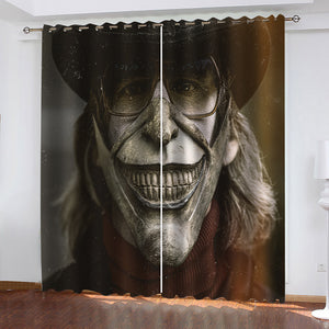 The Black Phone Curtains Blackout Window Drapes