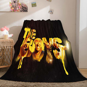 The Boys Blanket Pattern Flannel Throw Room Decoration