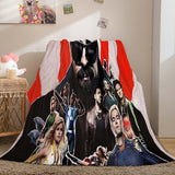 The Boys Blanket Pattern Flannel Throw Room Decoration