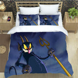 The Cuphead Show Bedding Set Quilt Cover Without Filler