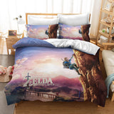 The Legend of Zelda Cosplay Bedding Quilt Duvet Covers Bed Sheets Sets - EBuycos