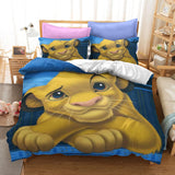 The Lion King Cosplay Bedding Set Quilt Duvet Cover Bed Sheets Sets - EBuycos