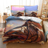 The Mandalorian Yoda Baby Cosplay Bedding Duvet Covers Bed Sheets Sets - EBuycos