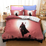 The Mandalorian Yoda Baby Cosplay Bedding Duvet Covers Bed Sheets Sets - EBuycos