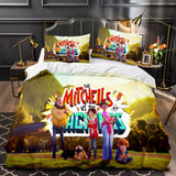 The Mitchells vs The Machines Bedding Cosplay Quilt Duvet Covers Decoration Bed - EBuycos
