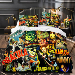 The Monster Squad Bedding Set Quilt Duvet Cover Bedding Sets for Kids - EBuycos