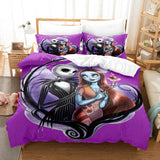 The Nightmare Before Christmas Bedding Set Duvet Covers Bed Sheets - EBuycos