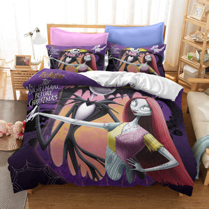 The Nightmare Before Christmas Cosplay Bedding Set Duvet Cover Sets - EBuycos