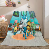The Octonauts Flannel Caroset Throw Cosplay Blanket Comforter Set - EBuycos