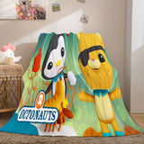 The Octonauts Flannel Caroset Throw Cosplay Blanket Comforter Set - EBuycos