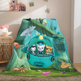 The Octonauts Flannel Caroset Throw Cosplay Blanket Comforter Set - EBuycos