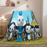 The Octonauts Flannel Caroset Throw Cosplay Blanket Comforter Set - EBuycos