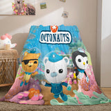 The Octonauts Flannel Caroset Throw Cosplay Blanket Comforter Set - EBuycos