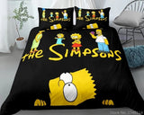 The Simpsons Cosplay Bedding Set Duvet Cover Comforter Bed Sheets - EBuycos