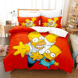 The Simpsons Bedding Set Duvet Cover Bed Sets