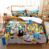 The Simpsons Cosplay Bedding Set Duvet Cover Comforter Bed Sheets - EBuycos