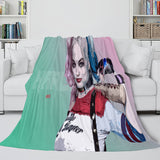 The Suicide Squad Flannel Fleece Throw Cosplay Blanket Comforter Set - EBuycos
