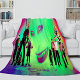 The Suicide Squad Flannel Fleece Throw Cosplay Blanket Comforter Set - EBuycos