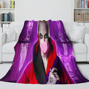 The Suicide Squad Flannel Fleece Throw Cosplay Blanket Comforter Set - EBuycos