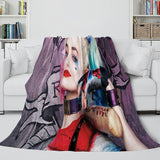The Suicide Squad Flannel Fleece Throw Cosplay Blanket Comforter Set - EBuycos