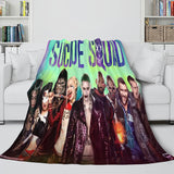 The Suicide Squad Flannel Fleece Throw Cosplay Blanket Comforter Set - EBuycos