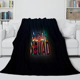 The Suicide Squad Flannel Fleece Throw Cosplay Blanket Comforter Set - EBuycos