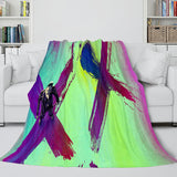 The Suicide Squad Harley Quinn Flannel Fleece Throw Cosplay Blanket - EBuycos