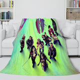 The Suicide Squad Harley Quinn Flannel Fleece Throw Cosplay Blanket - EBuycos