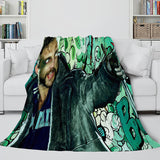 The Suicide Squad Harley Quinn Flannel Fleece Throw Cosplay Blanket - EBuycos