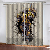 The Transformers Curtains Cosplay Blackout Window Drapes Room Decoration - EBuycos