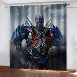 The Transformers Curtains Cosplay Blackout Window Drapes Room Decoration - EBuycos