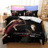 The Vampire Diaries Cosplay Bedding Duvet Quilt Cover Bed Sheets Sets - EBuycos