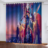 Thor 4 Love and Thunder Curtains Blackout Window Drapes