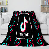 TikTok Blanket Tik Tok Flannel Fleece Throw Cosplay Blanket - EBuycos