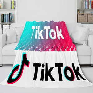 TikTok Soft Flannel Fleece Throw Blanket Comforter Bedding Sets - EBuycos