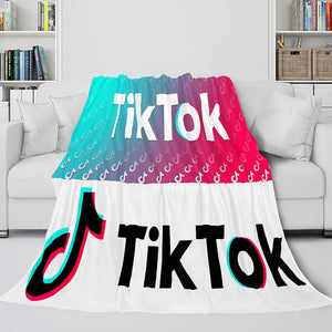 TikTok Soft Flannel Fleece Throw Blanket - EBuycos