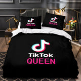 Tiktok Comforter Bedding Sets Tik Tok Quilt Duvet Covers Bed Sheets - EBuycos