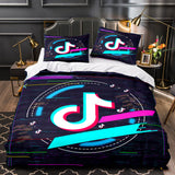 Tiktok Bedding Set Tik Tok Quilt Duvet Covers Comforter Bed Sheets - EBuycos