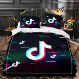 Tiktok Bedding Set Tik Tok Quilt Duvet Covers Comforter Bed Sheets - EBuycos