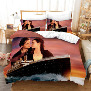 Titanic Jack And Rose Bedding Set Duvet Covers - EBuycos