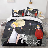Tokyo Revengers Cosplay Bedding Set Duvet Covers Comforter Bed Sheets - EBuycos