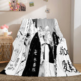Tokyo Revengers Cosplay Flannel Blanket Throw Comforter Bedding Sets - EBuycos