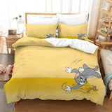Tom and Jerry Bedding Set Quilt Cover Without Filler