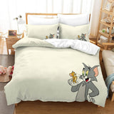 Tom and Jerry Bedding Set Quilt Cover Without Filler