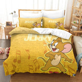 Tom and Jerry Bedding Set Quilt Cover Without Filler