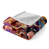 Toy Story Pattern Blanket Flannel Throw Room Decoration