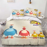 Twirlywoos Bedding Set Pattern Quilt Cover Without Filler
